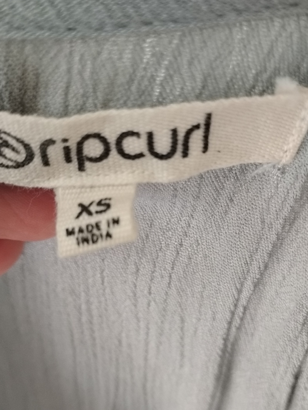 Rip Curl Light Sage Green Sleeveless Maxi Dress with Tassel Tie - Picture 6 of 12
